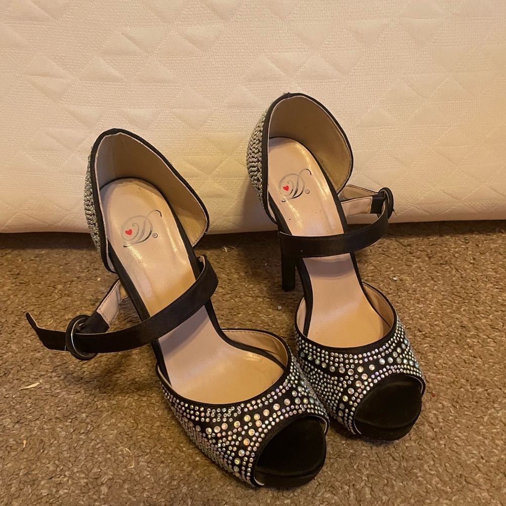 Black heels